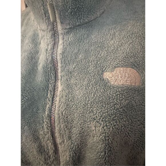 Tnf- north face /northface sea mint green osito fleece Jacket/coat small - Picture 5 of 9